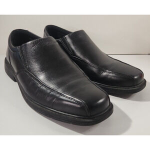 Nunn Bush Loafers Men's Size 9M Black Leather Slip On Comfort